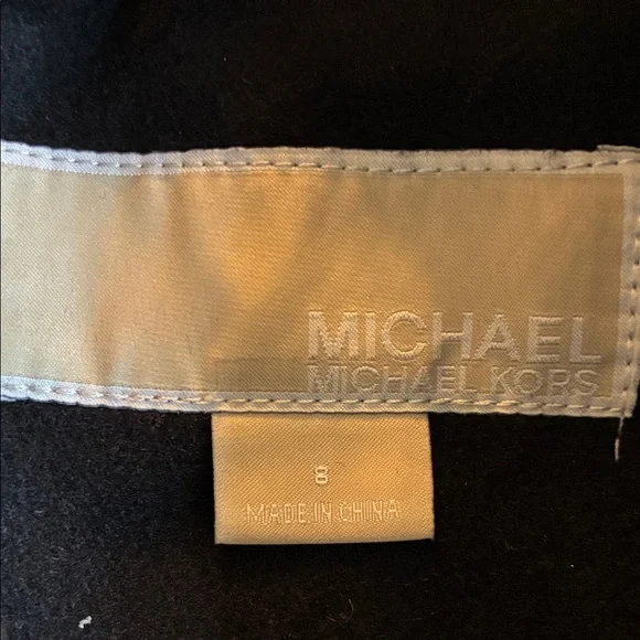 Michael Kors Black wool coat. Size 8 - Picture 6 of 12